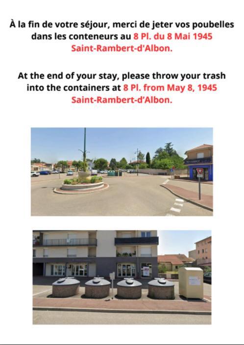 Saint-Rambert-dʼAlbonL'Ecrin Des Ecoles公寓 外观 照片